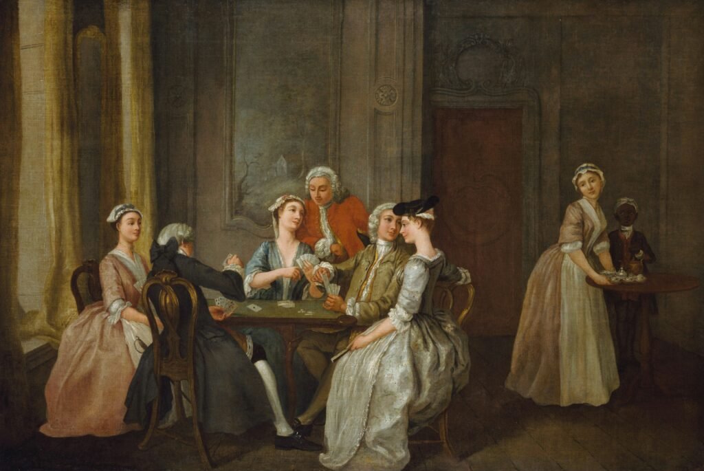 Lust 18th-century European painting depicting desire and temptation